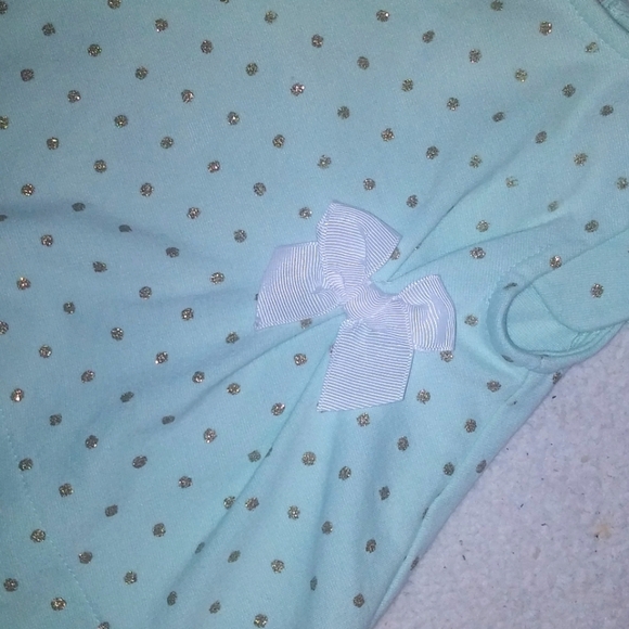 Tahari baby girl set of two top and leggings size 0-3 months - Picture 3 of 9